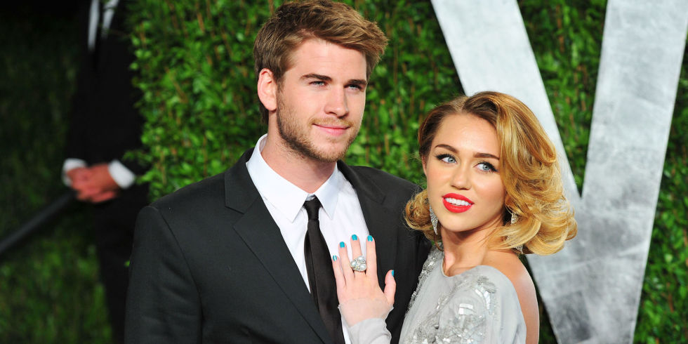 miley cyrus liam hemsworth photo 1