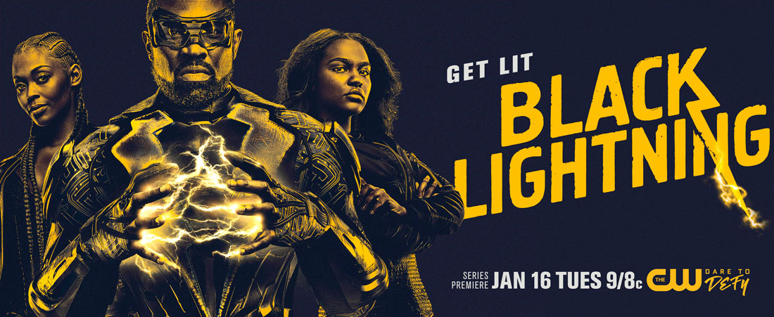 Black Lightning -- Image BLK_S1_KeyArt.jpg -- Pictured (L-R): Nafessa Williams as Anissa Pierce, Cress Williams as Black Lightning and China Anne McClain as Jennifer Pierce -- Photo: The CW -- © 2017 The CW Network, LLC. All rights reserved.